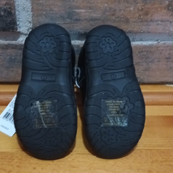 Size 7 little basic edition black dress shoes NEW TAGS STILL ON - Picture 9 of 11